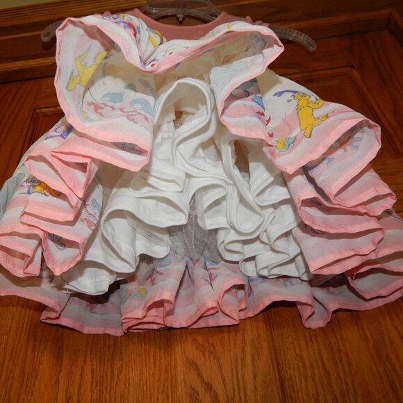 Dr. Seuss Imagine Where You Can Go Pink Tutu Dress Toddler Girls Size 2T - Picture 4 of 5